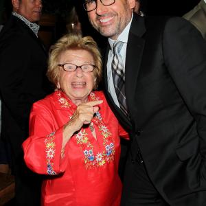 Steve Carell and Ruth Westheimer at event of Hope Springs 2012