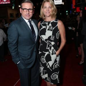 Steve Carell and Nancy Carell at event of The Big Short 2015