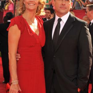 Steve Carell and Nancy Carell at event of The 61st Primetime Emmy Awards 2009