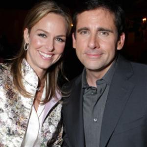 Melora Hardin and Steve Carell at event of Dan in Real Life 2007