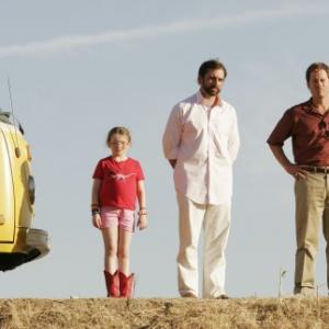 Still of Greg Kinnear, Steve Carell and Abigail Breslin in Little Miss Sunshine (2006)