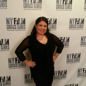 Becki Dennis at the NY Film Critics Series Screening of American Hustle