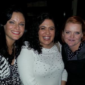 Becki Dennis at an Imagine Magazine Party with Erica McDermott and Melissa McMeekin
