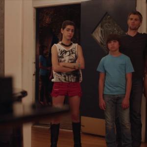 Still of Mike Vogel Gia Mantegna Christina Grance and Tanner Buchanan in Jake Squared 2013