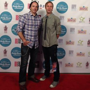 Chris Wax and Erik Doyle HollyShorts 2013 red carpet event