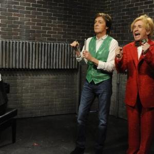 Still of Martin Short Paul McCartney and Fred Armisen in Saturday Night Live 1975