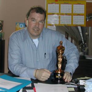 My dear friend, David Lee's Oscar for CHICAGO - Best Sound Mixer