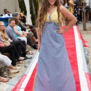2015- Jersey Shore Fashion Show Leila Jean Davis modeling Lainy Gold Designs.