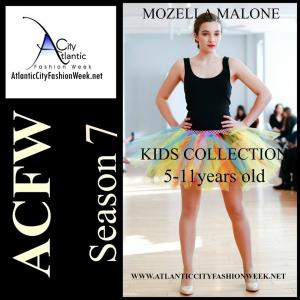 Leila Jean Davis in Mozella Malone's NediA Collection (from NYC FDC Event) Promotion for Atlantic City Fashion Week Season 7