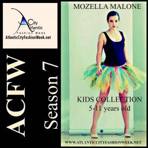 Leila Jean Davis in Mozella Malones NediA Collection from NYC FDC Event Promotion for Atlantic City Fashion Week Season 7