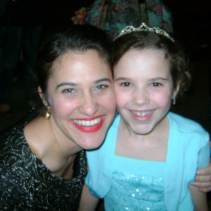 Leila Jean with actress Tiffany Clementi at premiere of The Mel & El Show Webseries, NYC