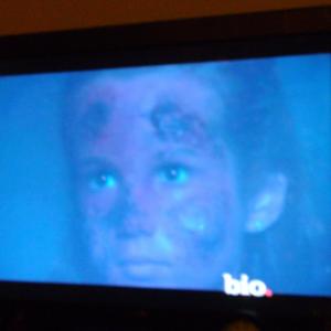 As the Ghost Girl in Sugar Ray Leonard's ghost encounter: Celebrity Ghost Stories eps. 26