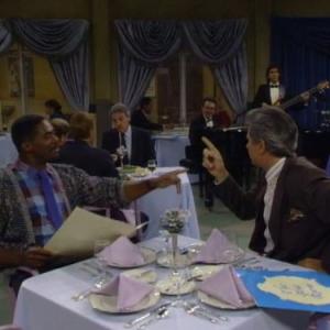 Still of John Larroquette and Charles Robinson in Night Court 1984