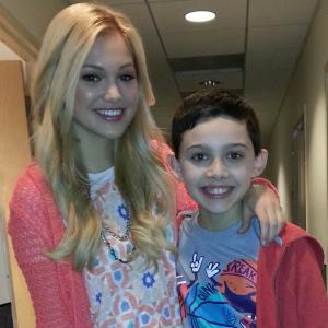 Felix with Olivia Holt  I Didnt Do It 2014 Season 1 Episode 14 Bicycle Thief Role Rusty CoStar