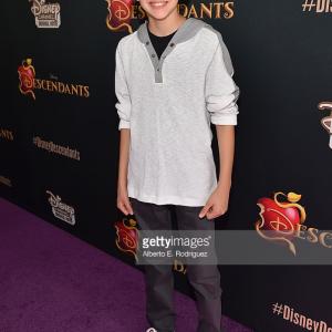 Felix attending Disney Descendants Premiere in Burbank CA on July 24 2015