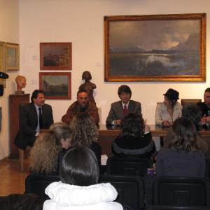 Rino Piccolo, Andrew Paolillo, Bruno Creo and Francesco Cippone press conference 