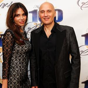 Oksana Grigorieva & Tamas Birinyi at the Beverly Hills Hotel at the Night of the 100 Stars event.