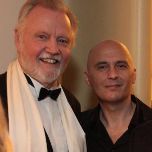 Jon Voight with Tamas Birinyi at the Oscars 2014