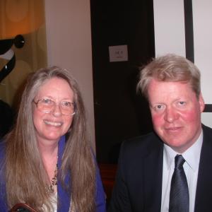In NYC with the Earl Spencer, brother of the late Princess Diana - Wed., 21 January, 2015