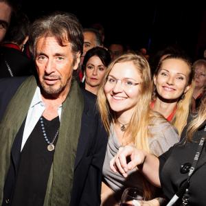 Actor and Director Al Pacino and Director Natasha Fissiak