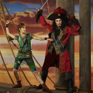 Still of Christopher Walken and Allison Williams in Peter Pan Live! 2014