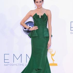 Allison Williams at event of The 64th Primetime Emmy Awards (2012)
