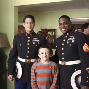 Still of Nick Jones Jr and Atticus Shaffer in The Middle