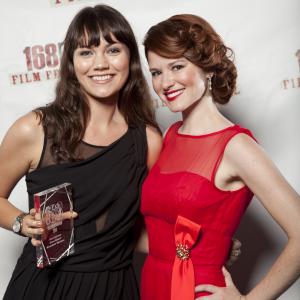 Benedicte Westbye and Sarah Drew at the 168 Film Festival Los Angeles 2011