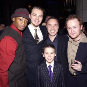 Leonardo DiCaprio, Nevan Finegan, Lawrence Gilliard Jr., Stephen Graham and Cian McCormack at event of Niujorko gaujos (2002)