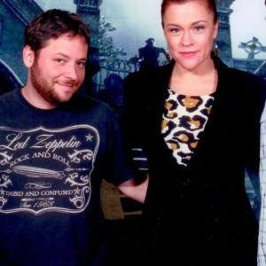 With Child's Play 2 co-star, Alex Vincent. Spooky Empire, Orlando - October 2012.