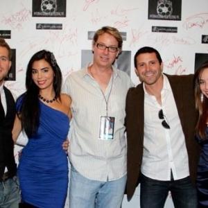 US Premiere of Blood Games at the Action on Film Festival in Los Angeles California w DirectorProducer Brent Bambic and the cast