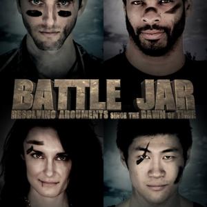 Jen Viens, Alex Gravenstein, Kenny Wong and Jean Bernard in Battle Jar: Resolving Arguments Since the Dawn of Time (2015)