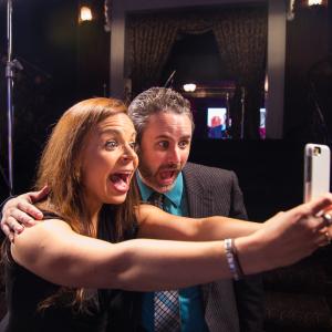 Ed Robinson & Daniela Dilorio at the 2015 Hollyweb Festival Awards