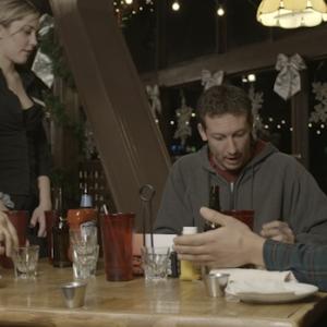 A Still of Dustin Loosier Kayla Burgess Gabe Rizzo and Eric Chandler in Winter Solace