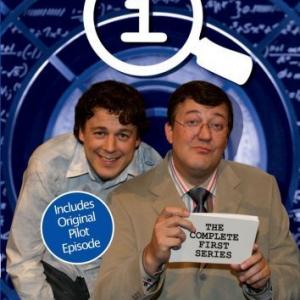 Stephen Fry and Alan Davies in QI 2003