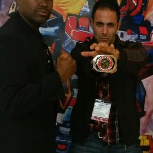 At Power Morphcon with Matt Jayson for The Ranger