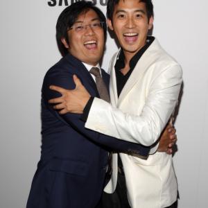 Jimmy Wong and brother Freddie Wong at the 2014 Streamy Awards