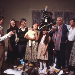 Still of Will Geer Judy Norton Kami Cotler Michael Learned Eric Scott Ralph Waite David Harper and Mary McDonough in The Waltons 1971
