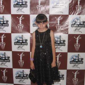 Natalie Miranda on the Red Carpet at the premiere of the feature film 