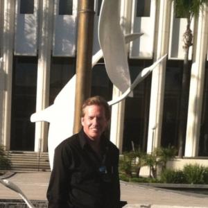 Garner Ted Aukerman visits the former Ambassador College Campus in Pasadena California March 7 2012