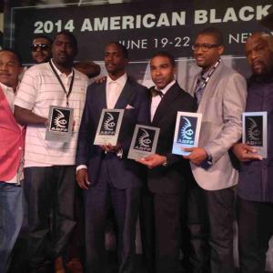 Team CRU at the 2014 American Black Film Festival