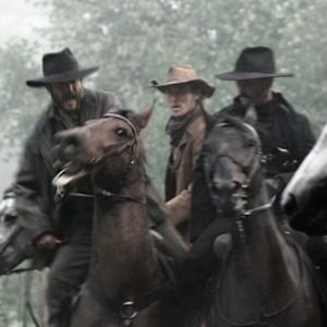 Jilon VanOver as Ransom Bray in Hatfields  McCoys with Bill Paxton and Andrew Howard