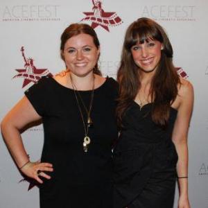 At the ACEFEST Film Fesitival with Martine Charnow, the director of 