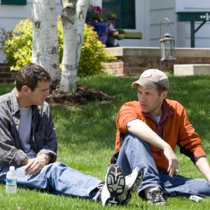 April Showers: Mark Arnold with writer/director Andrew Robinson