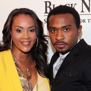 Enyinna Nwigwe and Vivica Fox at the Library of congressLOC screening in DC