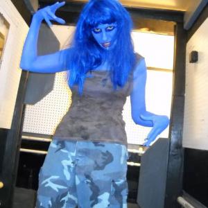 MERCS  Scifi TV Show  Blue Alien named Trina