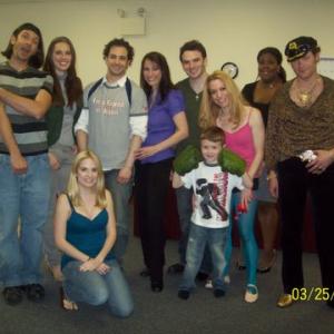 The cast of the web-series FLOUR... episode 