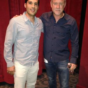 Gabriel DiMarco with composer John Debney