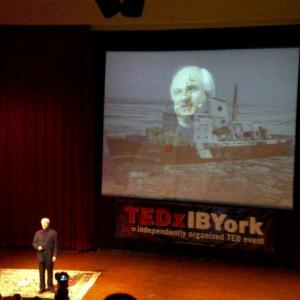 Mark Terry delivering a TED Talk Toronto 2012