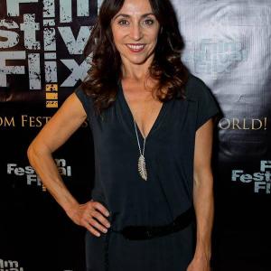 Kathrin Beck at Film Festival Flix's premiere of 